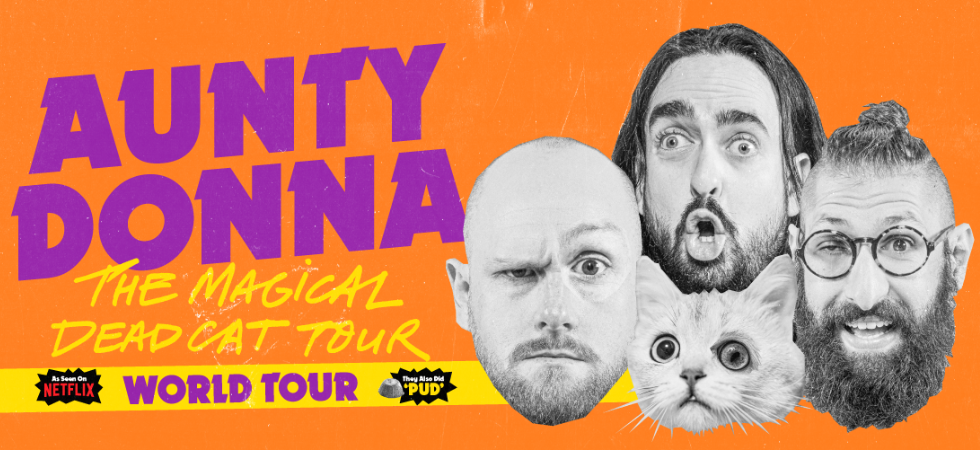 Aunty Donna Tour Page Hero